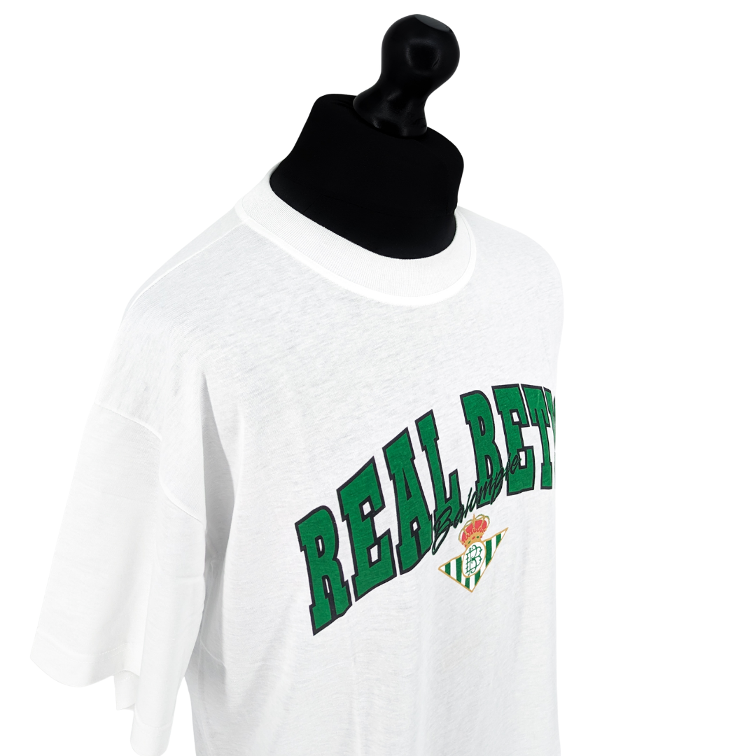 Real Betis leisure football t-shirt 1995/97 - (L)