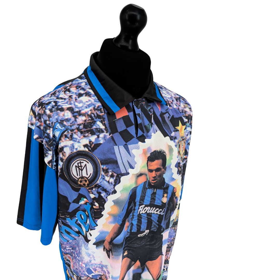 Inter Milan bootleg football shirt 1992/94 - (XL)