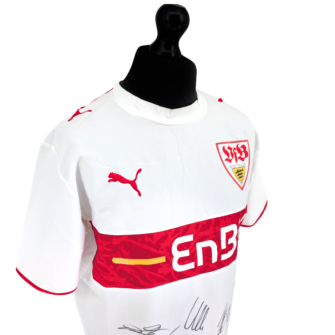 Stuttgart signed home football shirt 2006/07 - (L)