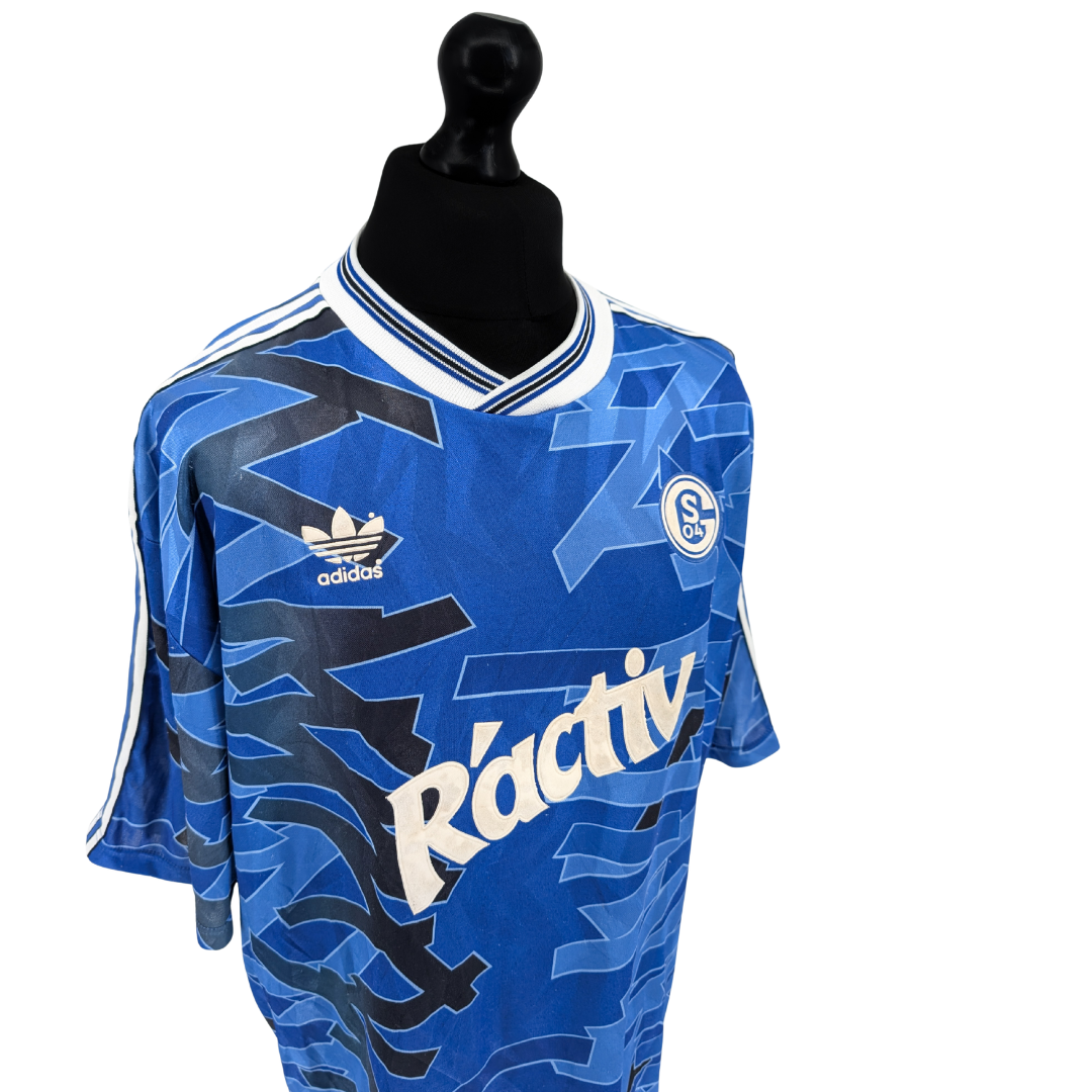 Schalke home football shirt 1992/93 - (XL)