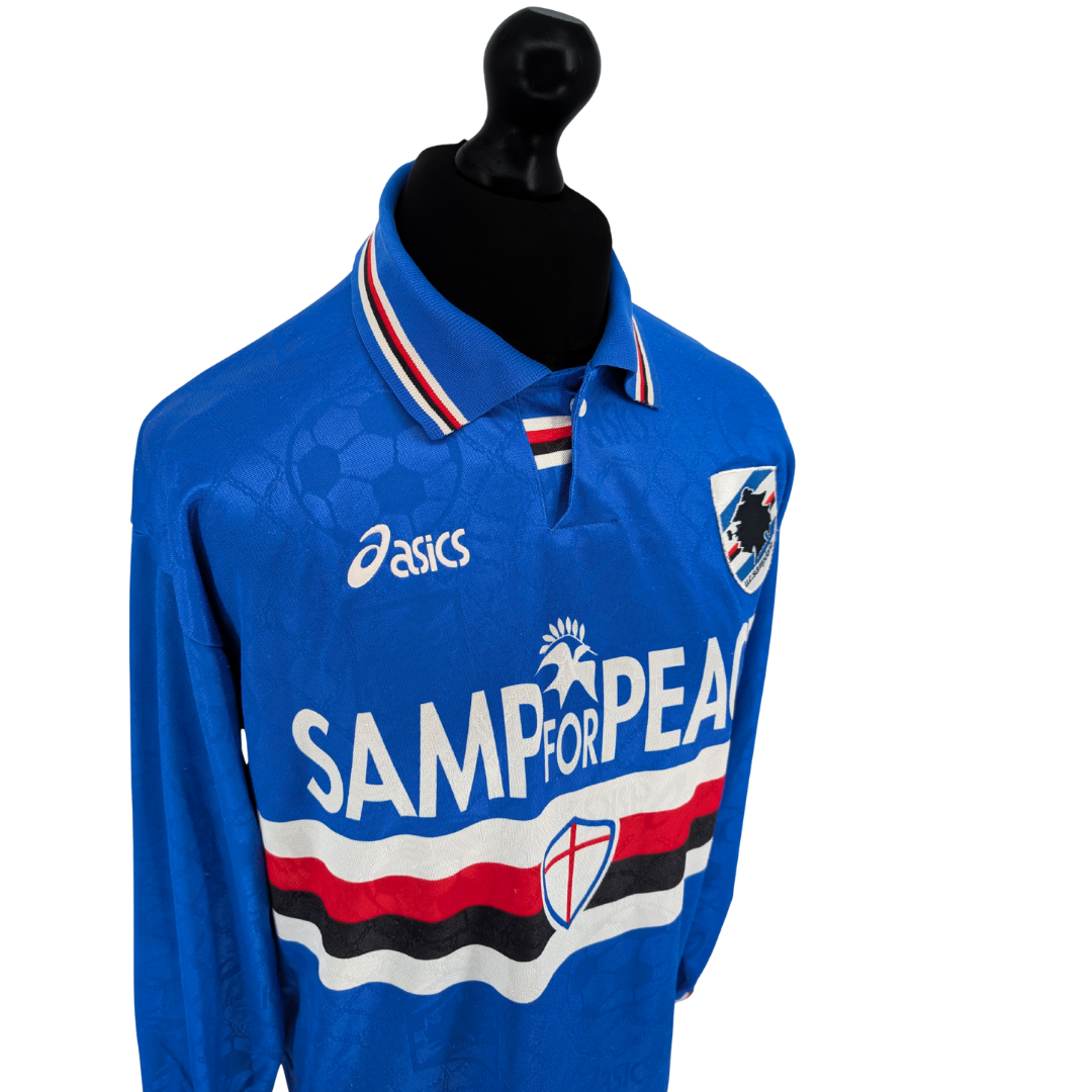 Sampdoria home football shirt 1995/96 - (XL)