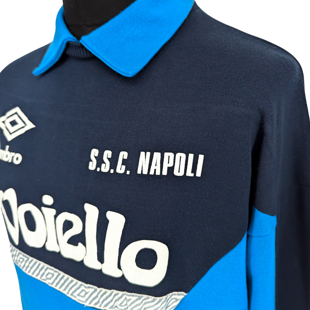 Napoli training football sweatshirt 1991/93