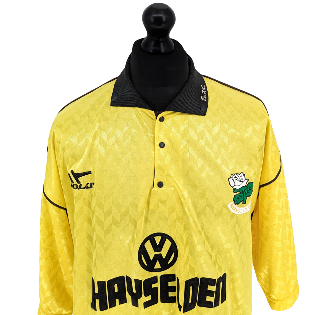 Barnsley away football shirt 1992/93