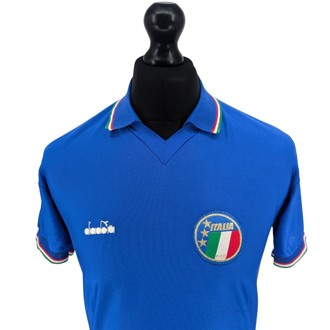 Italy home football shirt 1986/90 - (M)