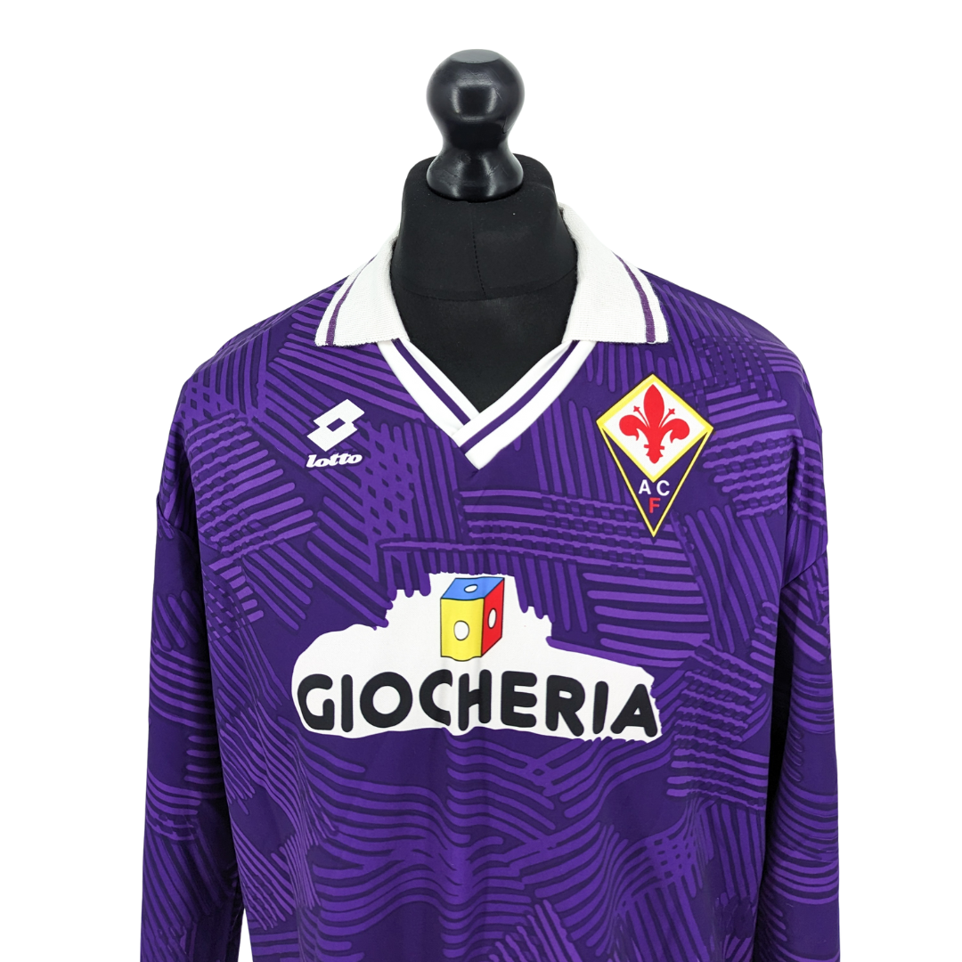 Fiorentina home football shirt 1991/92