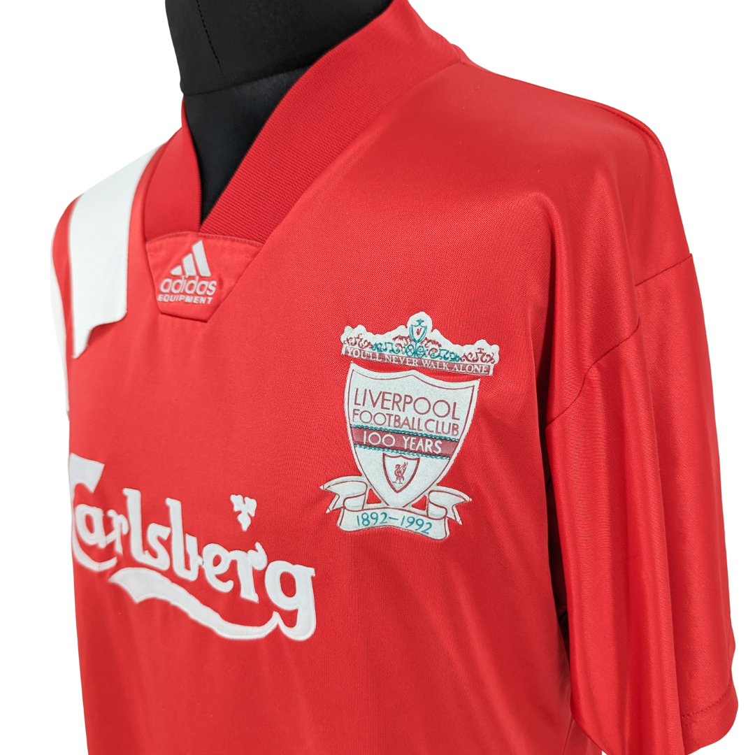 Liverpool home football shirt 1992/93