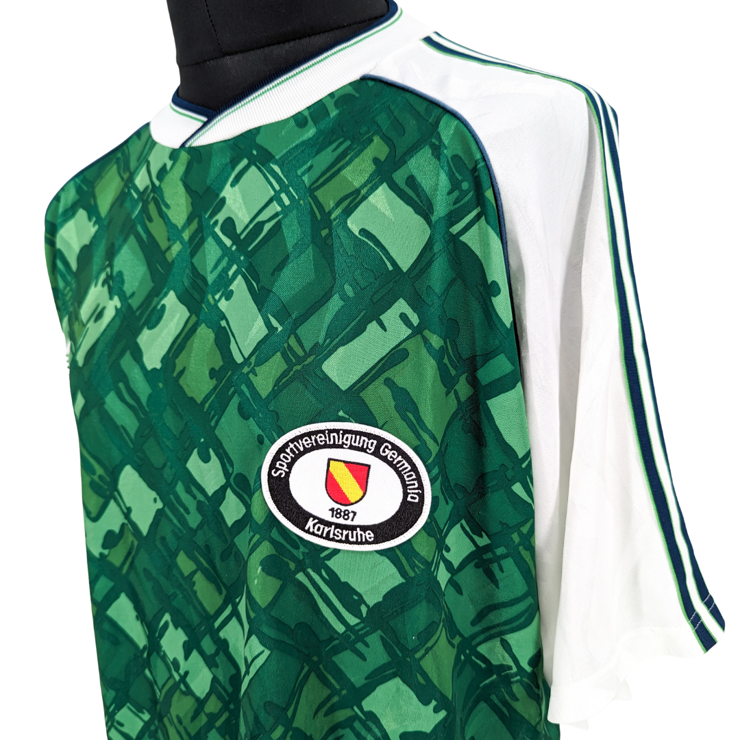 SpVgg Germania Karlsruhe home football shirt 1990/92