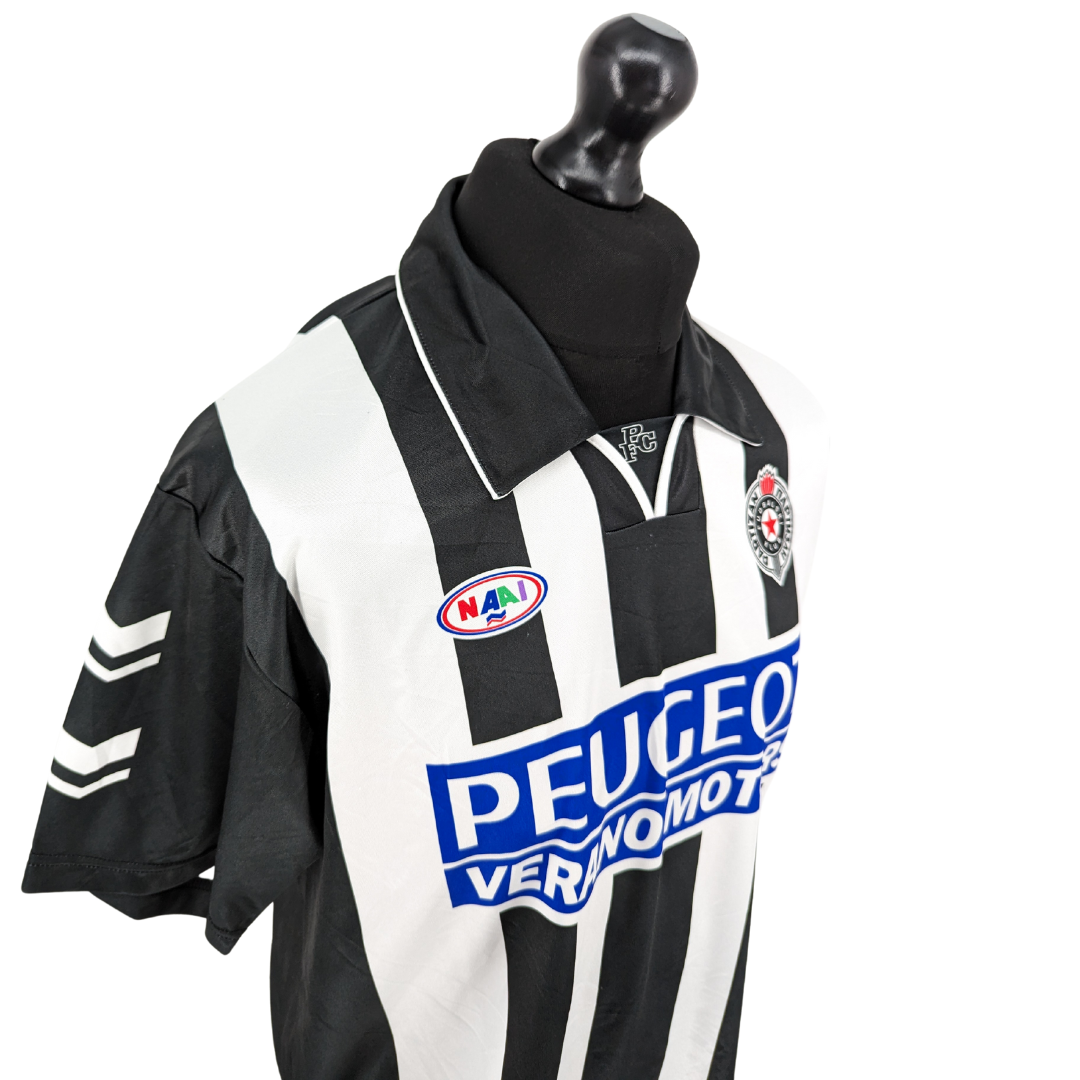 Partizan Belgrade home football shirt 1999/00