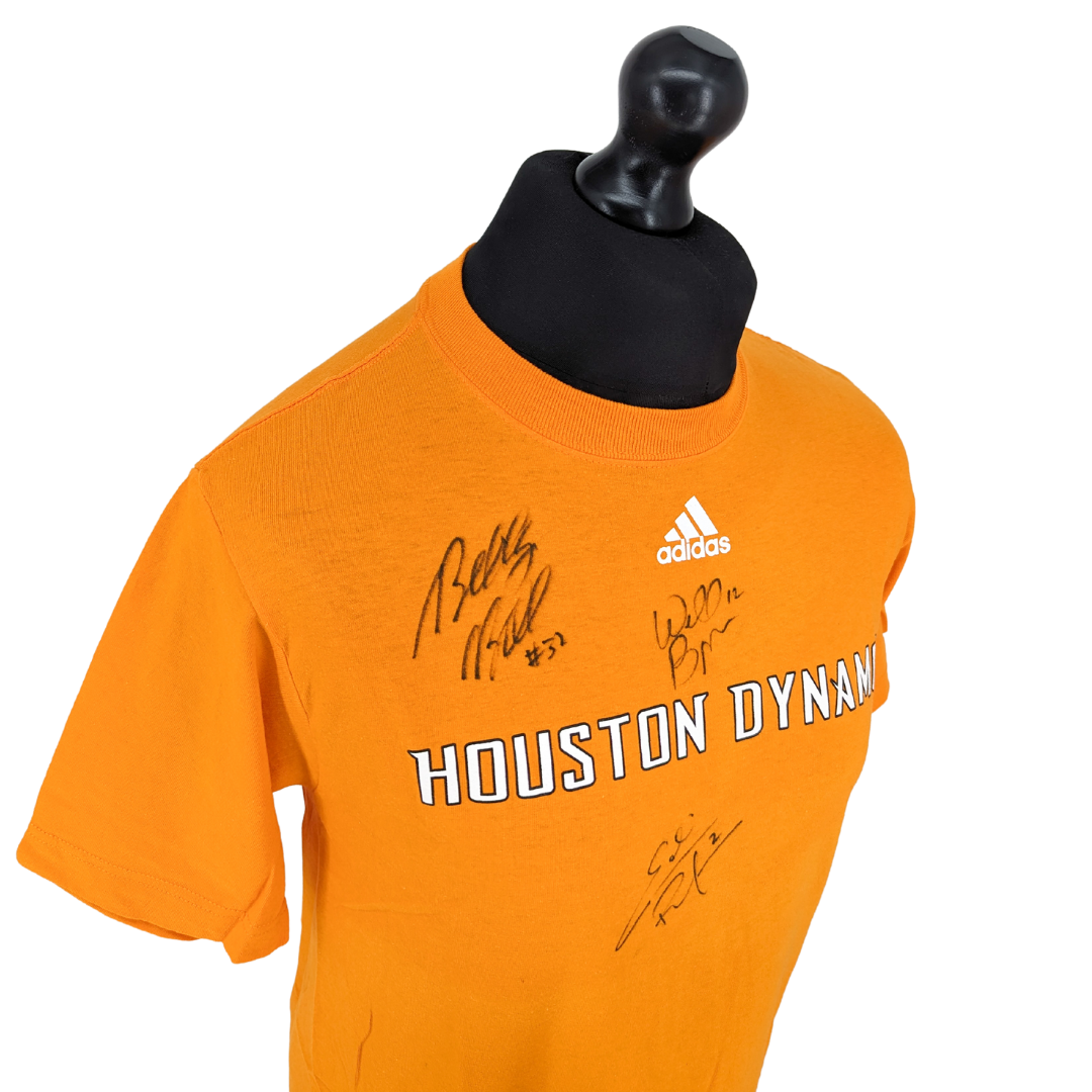 Houston Dynamo signed football t-shirt 2012/13