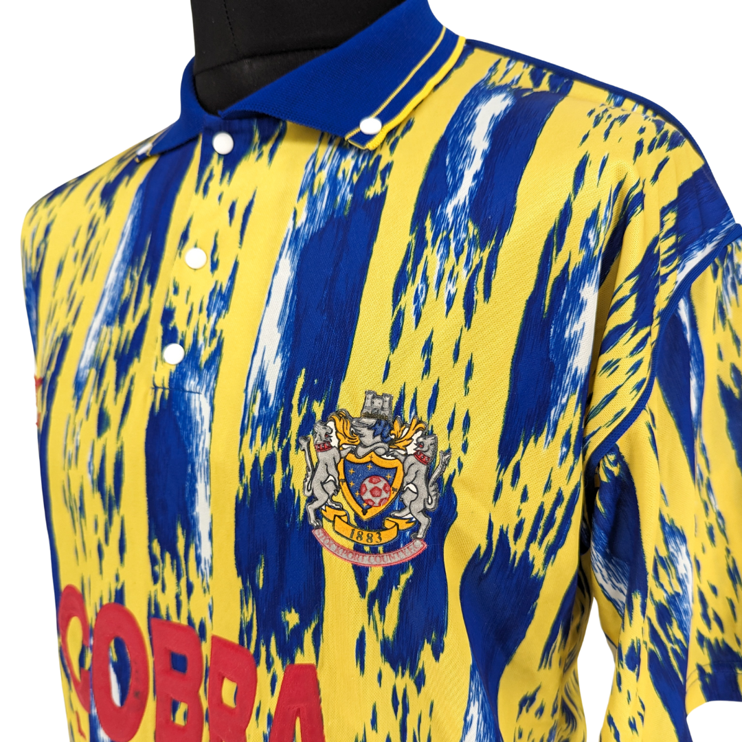 Stockport County away football shirt 1991/92