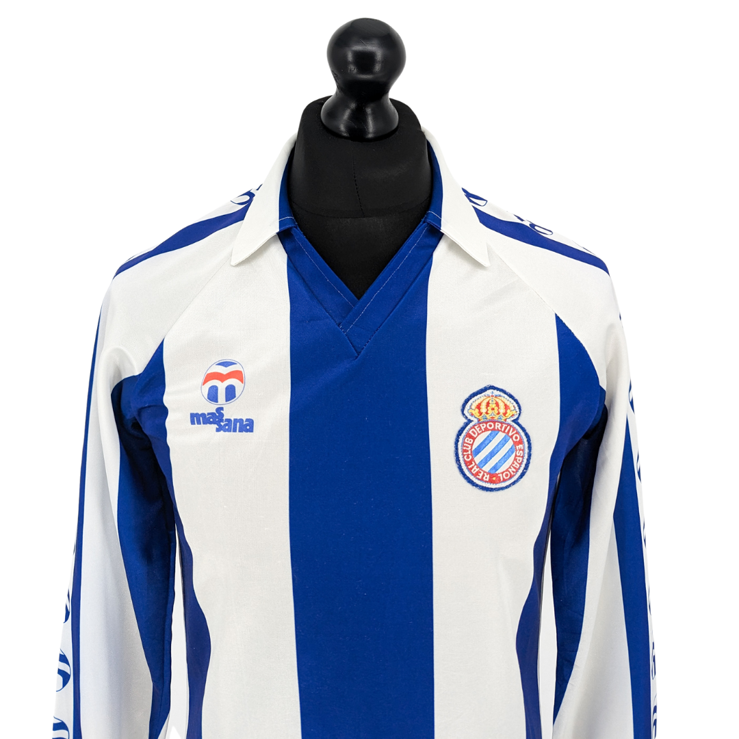 Espanyol home football shirt 1984/89