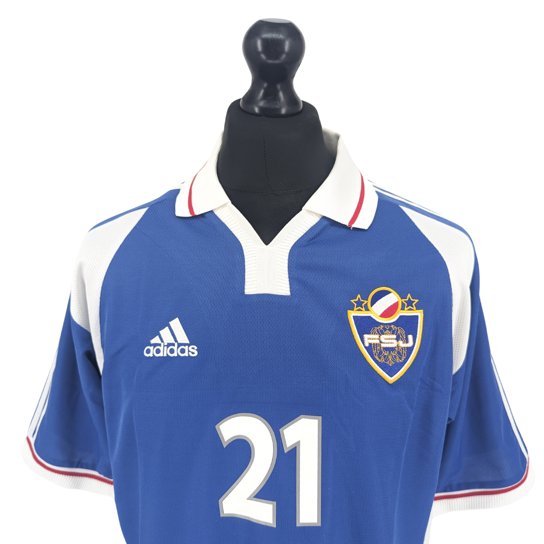 Yugoslavia home football shirt 2000/01