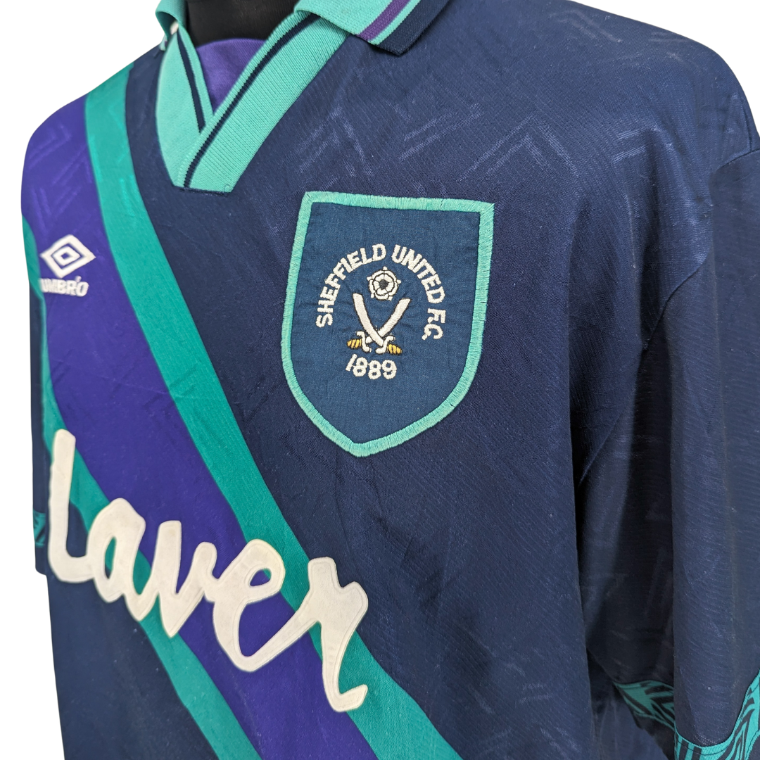 Sheffield United away football shirt 1993/95