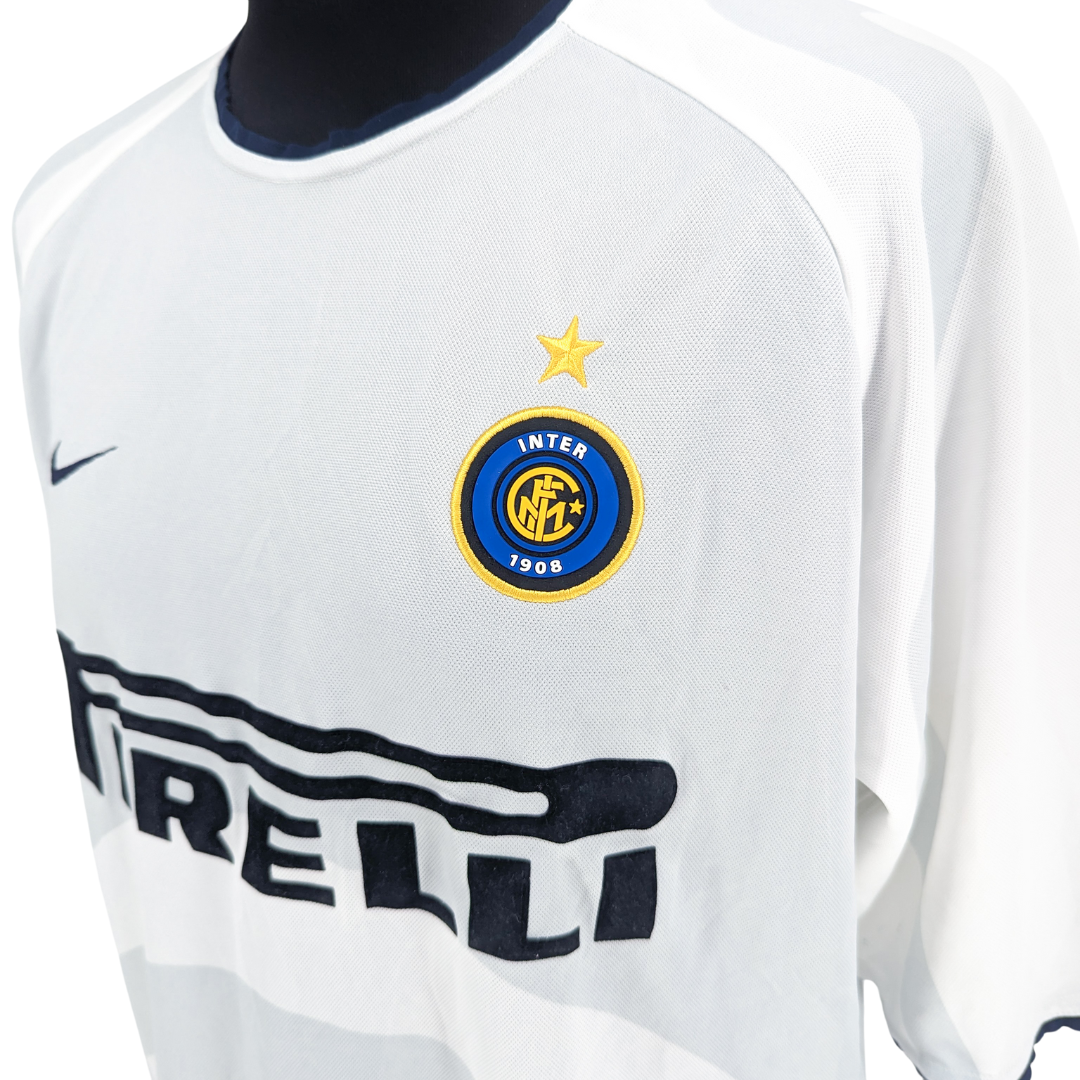 Inter Milan away football shirt 2001/02