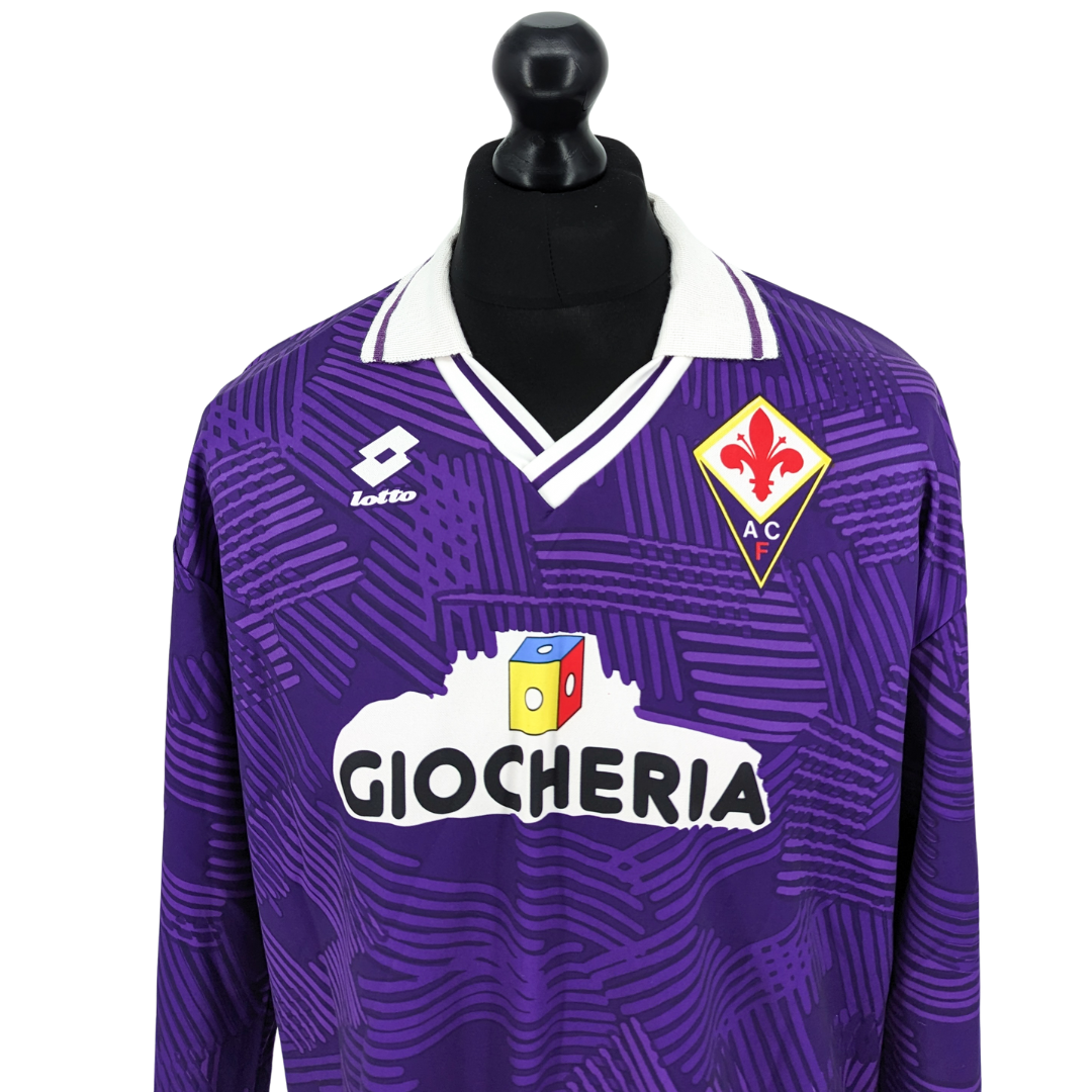 Fiorentina home football shirt 1991/92