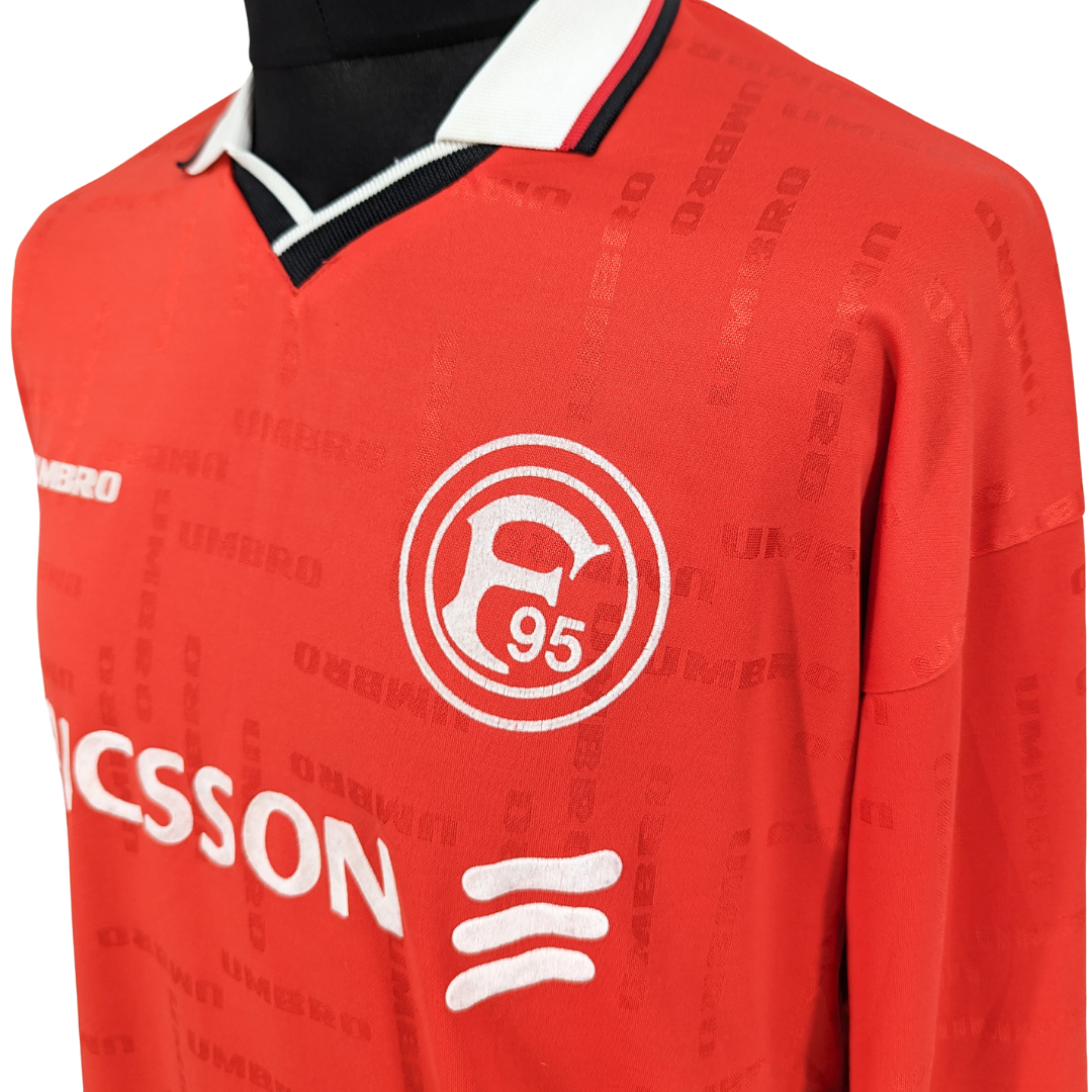 Fortuna Dusseldorf U19 home football shirt 1998/99