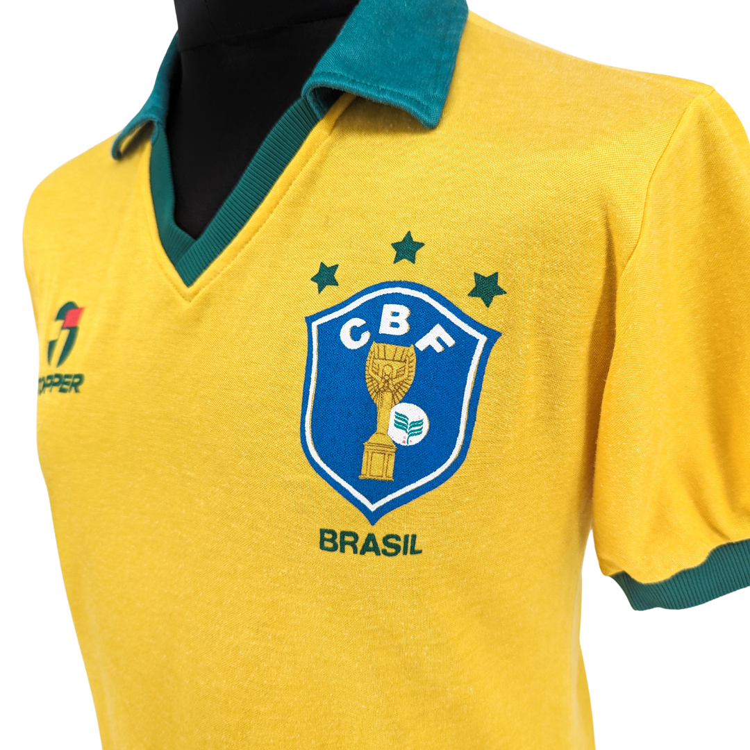 Brazil home football shirt 1985/88