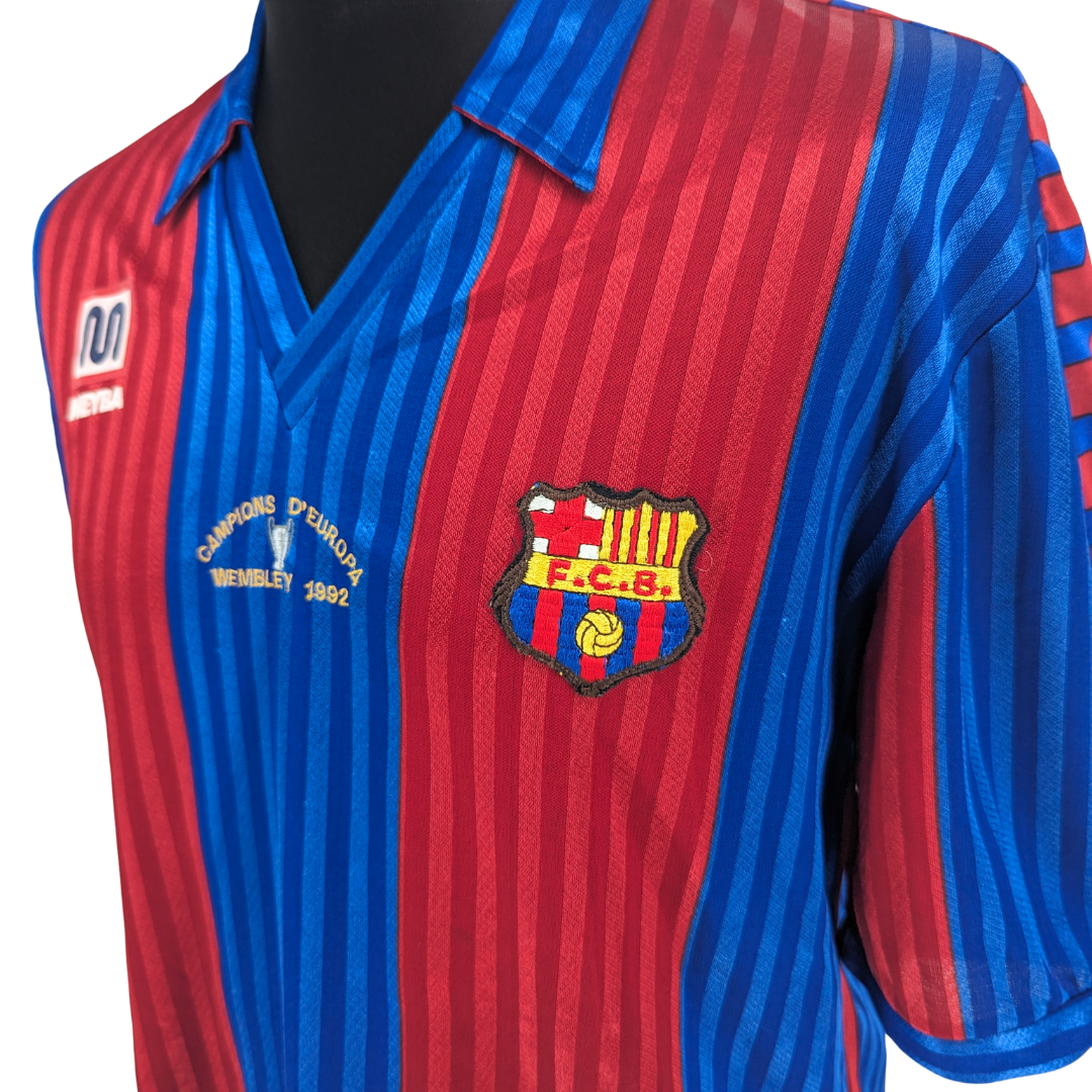 Barcelona 'Campions D'Europa' home football shirt 1989/92