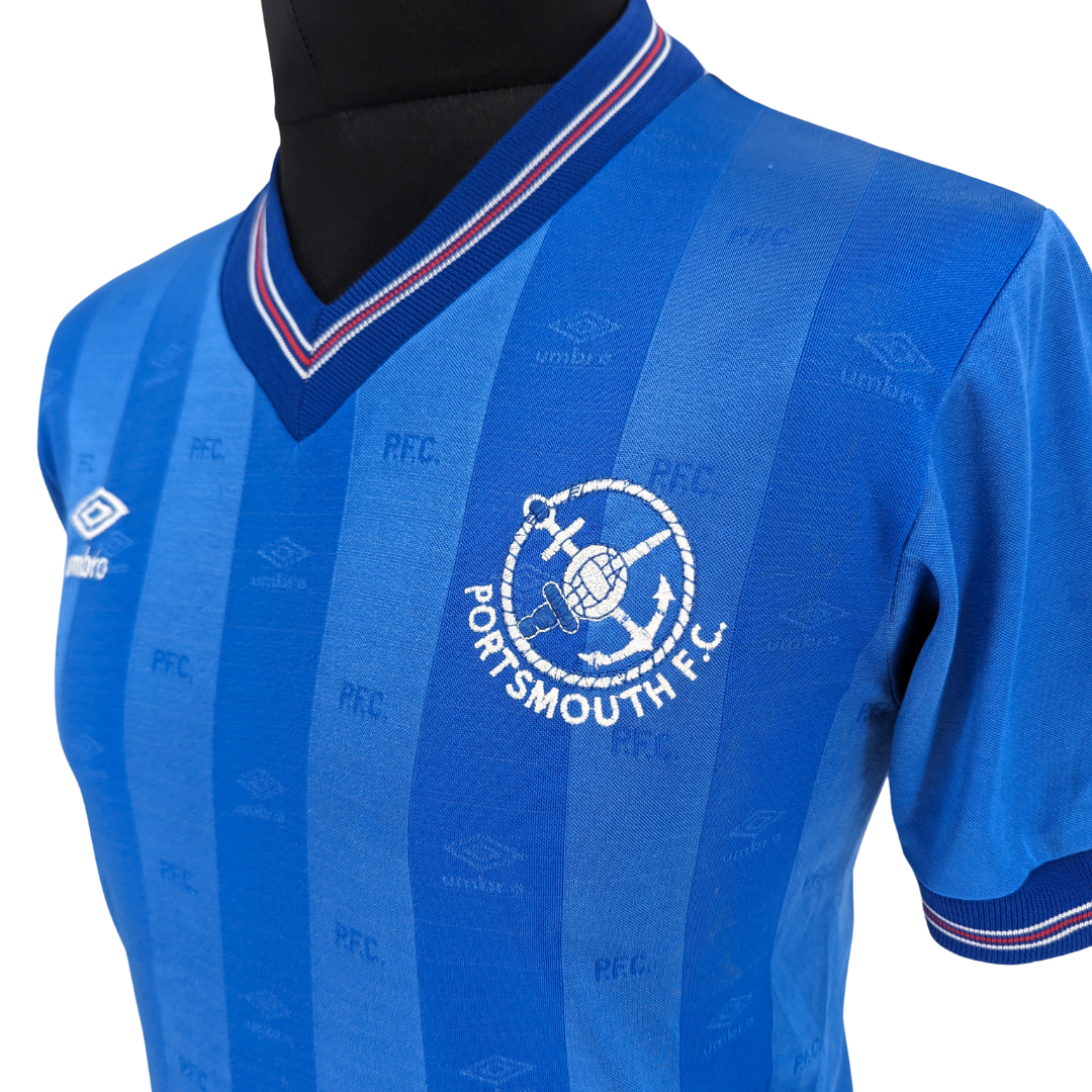 Portsmouth home football shirt 1985/87