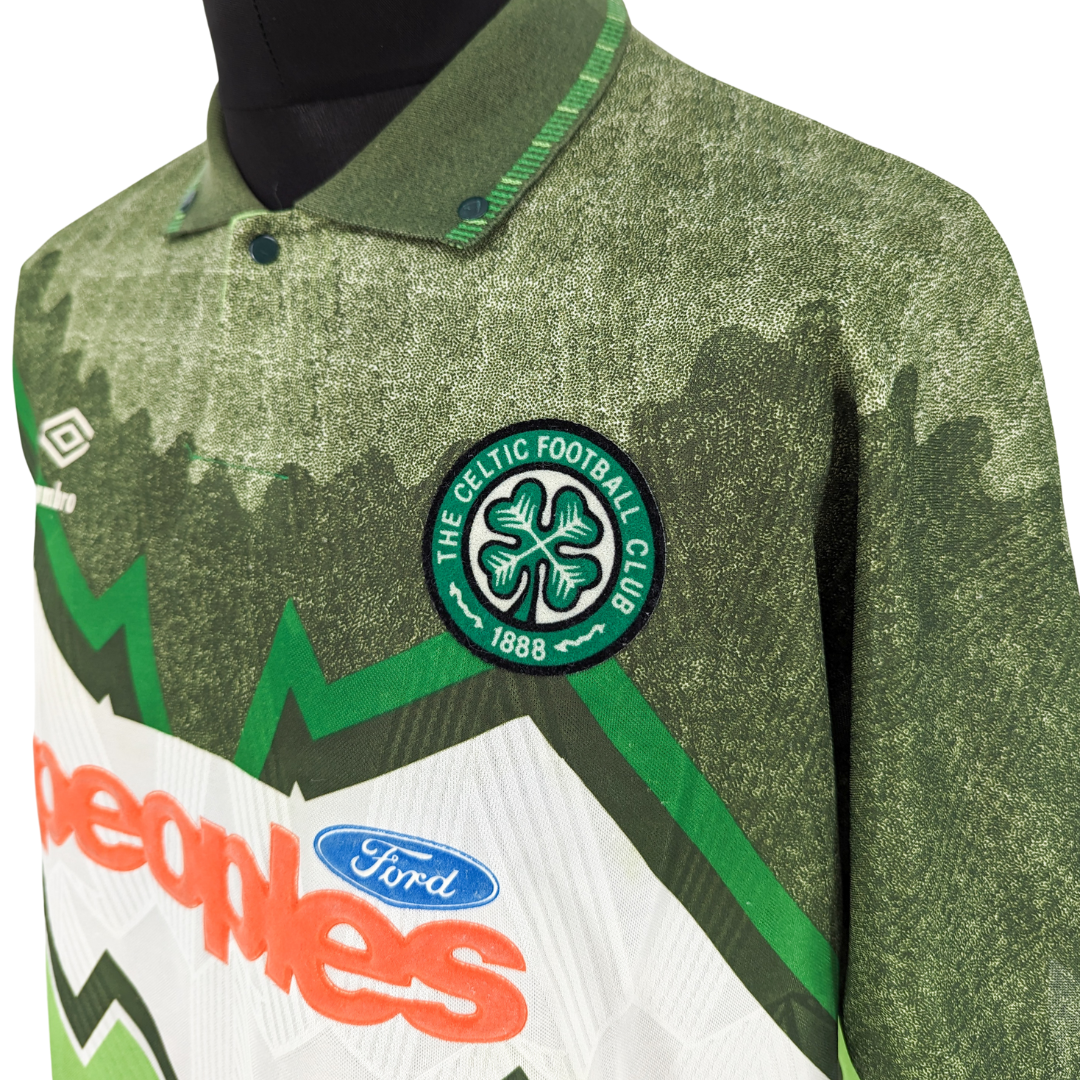 Celtic away football shirt 1991/92