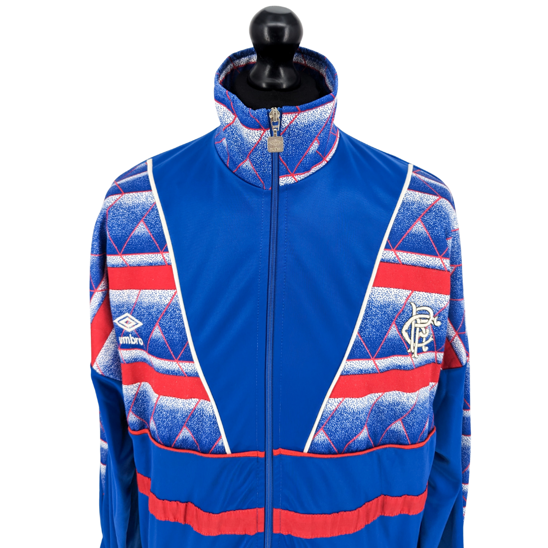 Rangers full training football tracksuit 1987/90