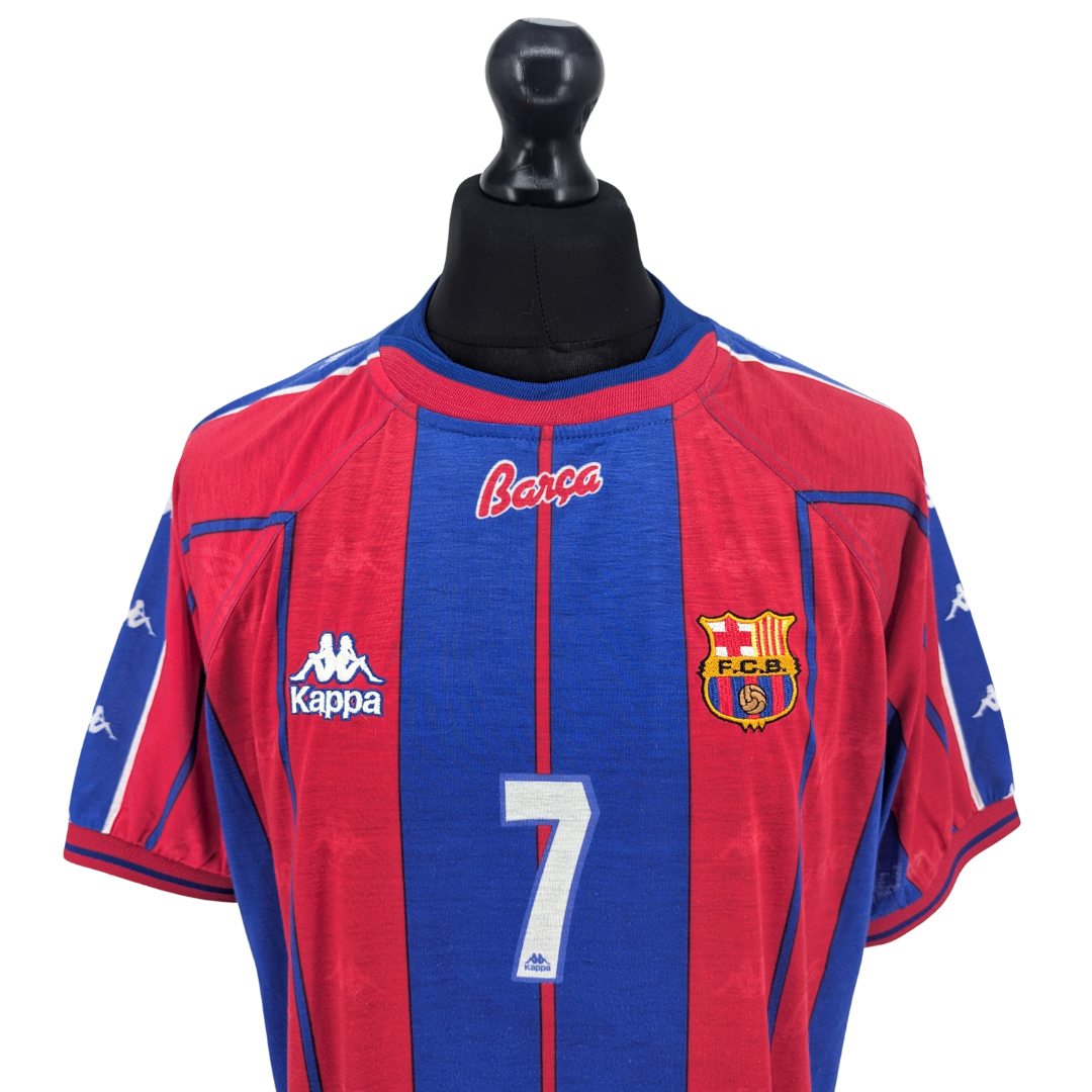 Barcelona home handball shirt 1997/98