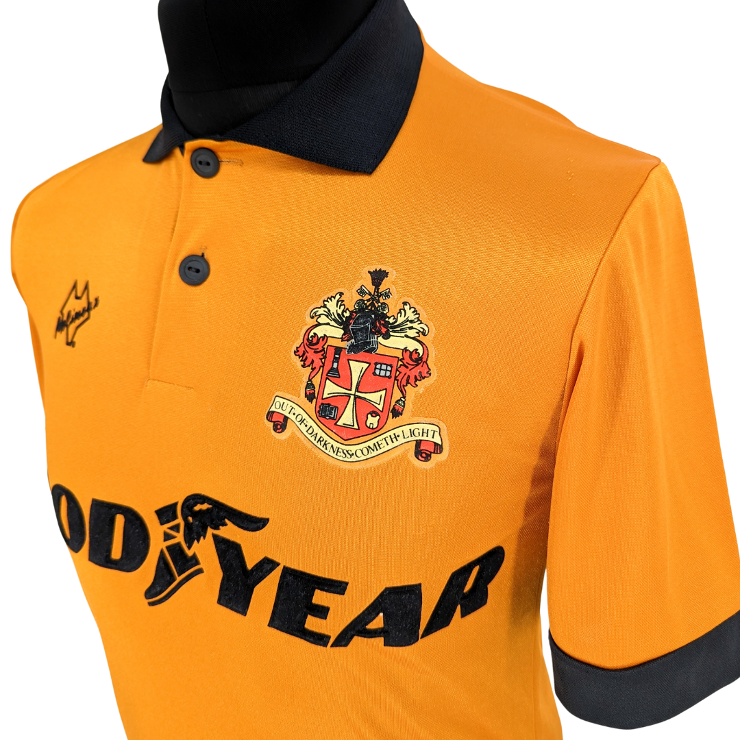 Wolverhampton Wanderers home football shirt 1993/94