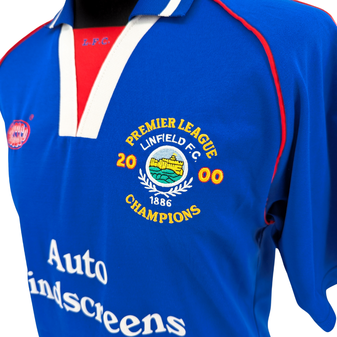 Linfield home football shirt 2000/01