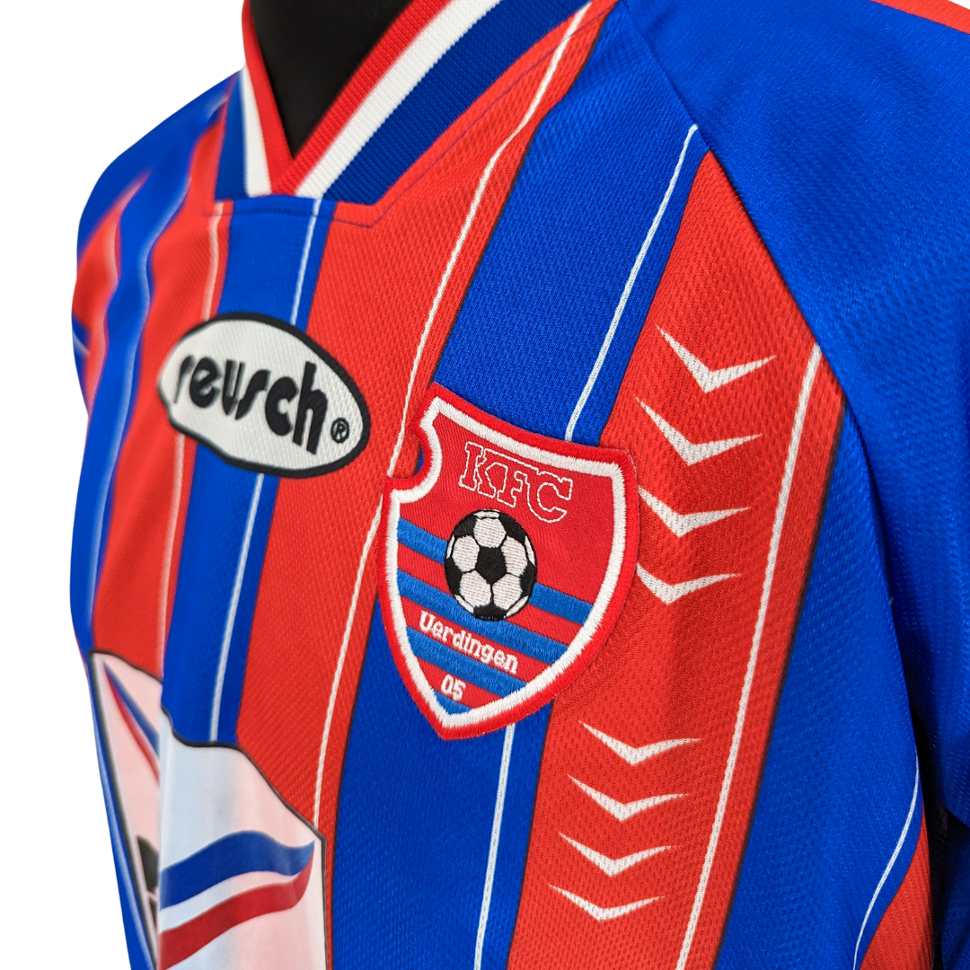 KFC Uerdingen home football shirt 1995/96