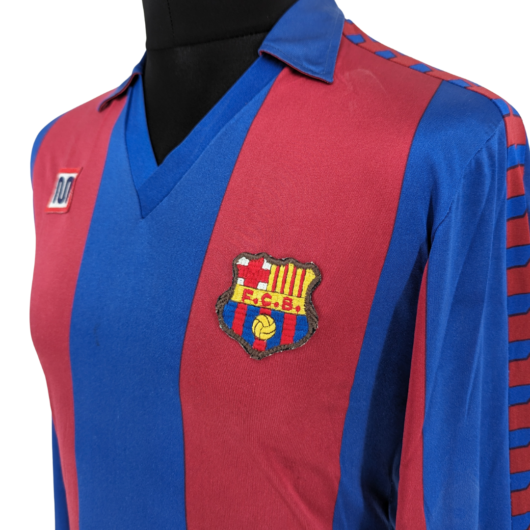 Barcelona home football shirt 1982/89