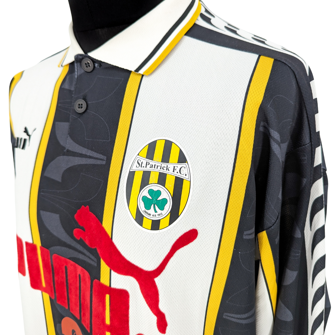 Zabbar St Patrick FC home football shirt 1996/98