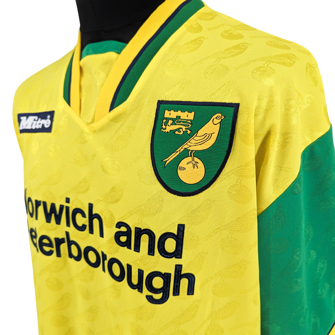 Norwich City home football shirt 1996/97