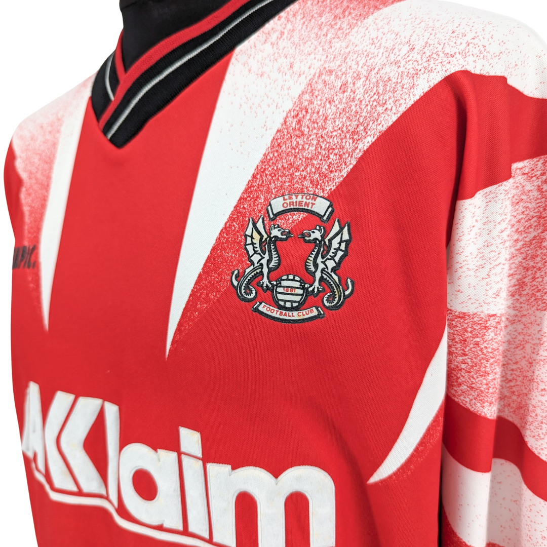 Leyton Orient home football shirt 1996/97