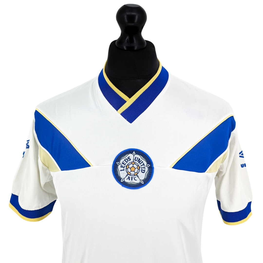 Leeds United home football shirt 1986/88