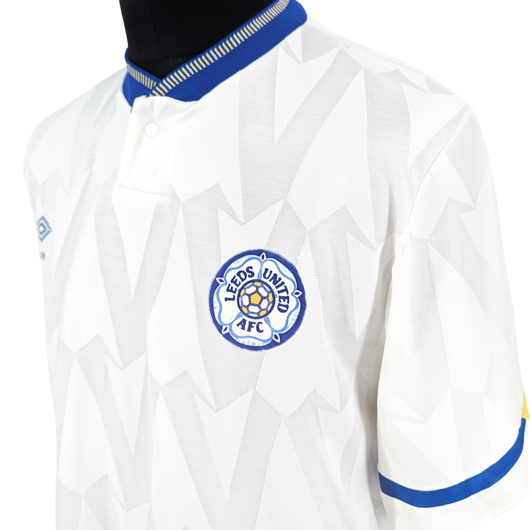 Leeds United home football shirt 1990/92