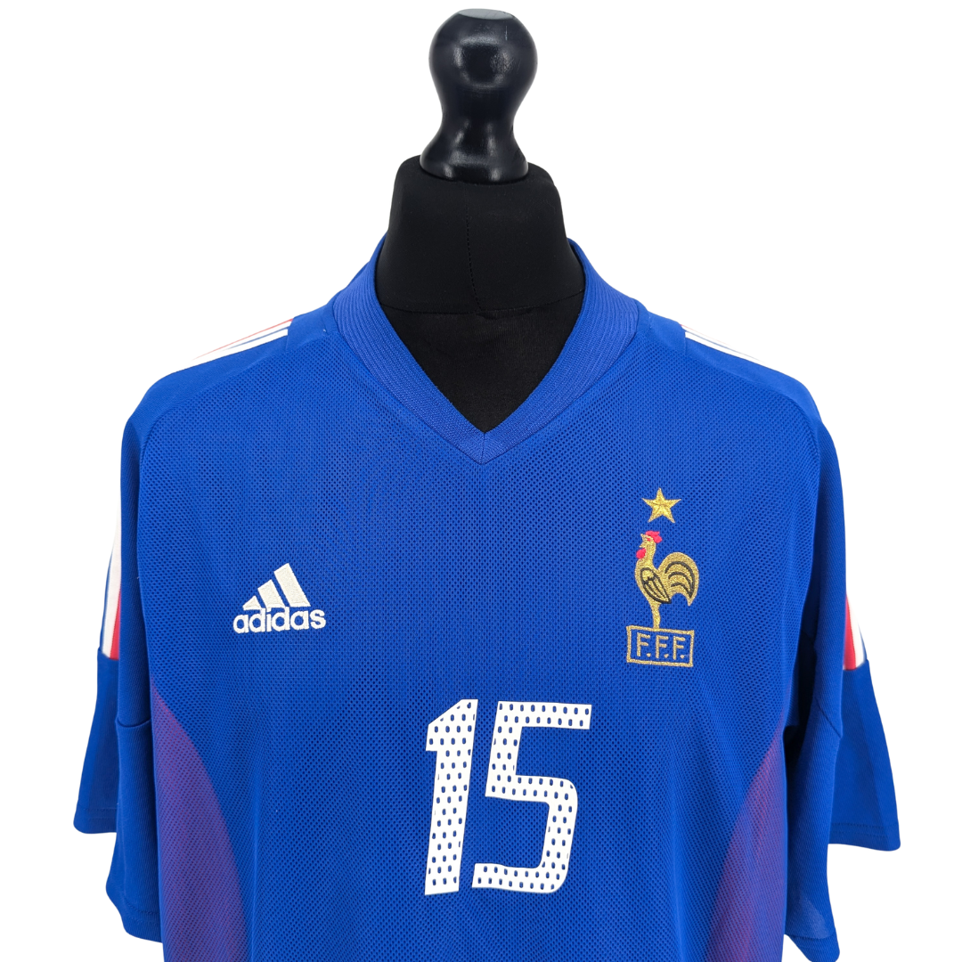 France home football shirt 2002/04