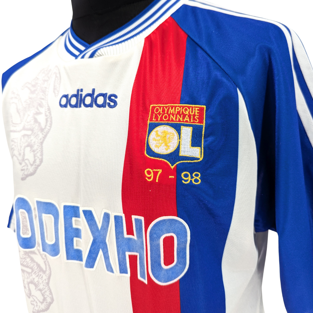 Lyon home football shirt 1996/98