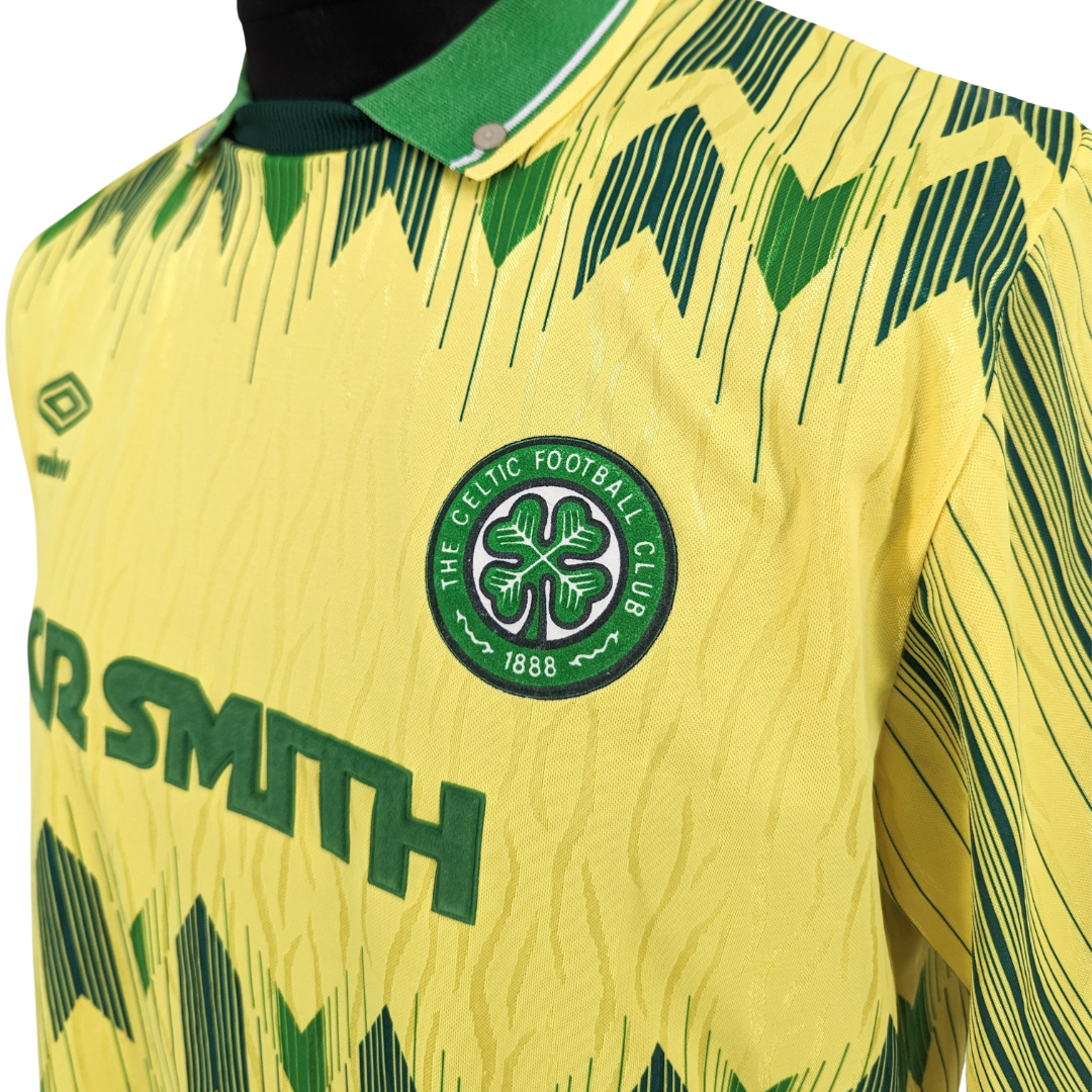 Celtic away football shirt 1989/91