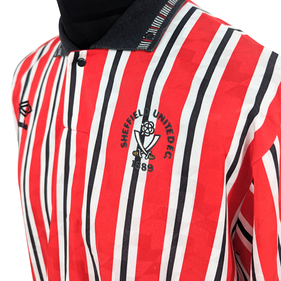 Sheffield United home football shirt 1990/92