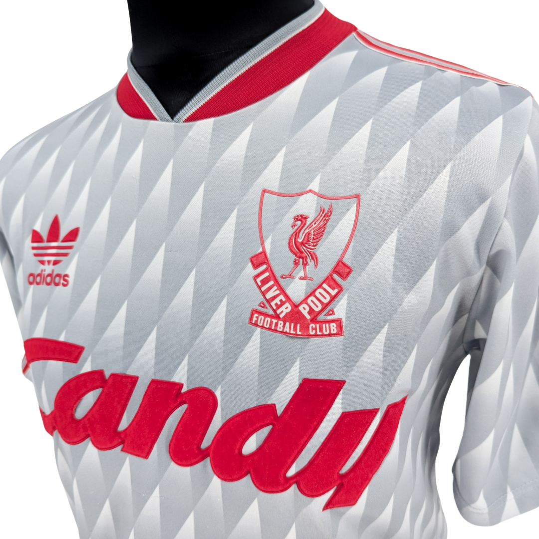 Liverpool away football shirt 1989/91