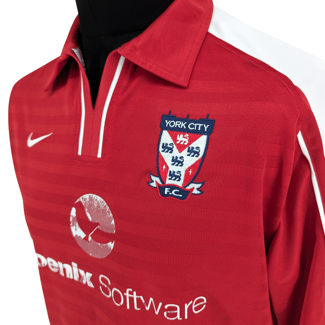 York City home football shirt 2004/06