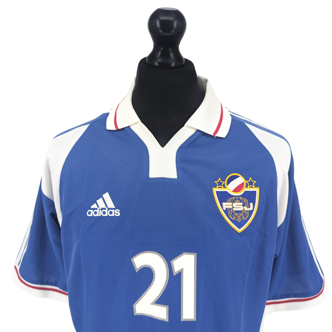 Yugoslavia home football shirt 2000/01