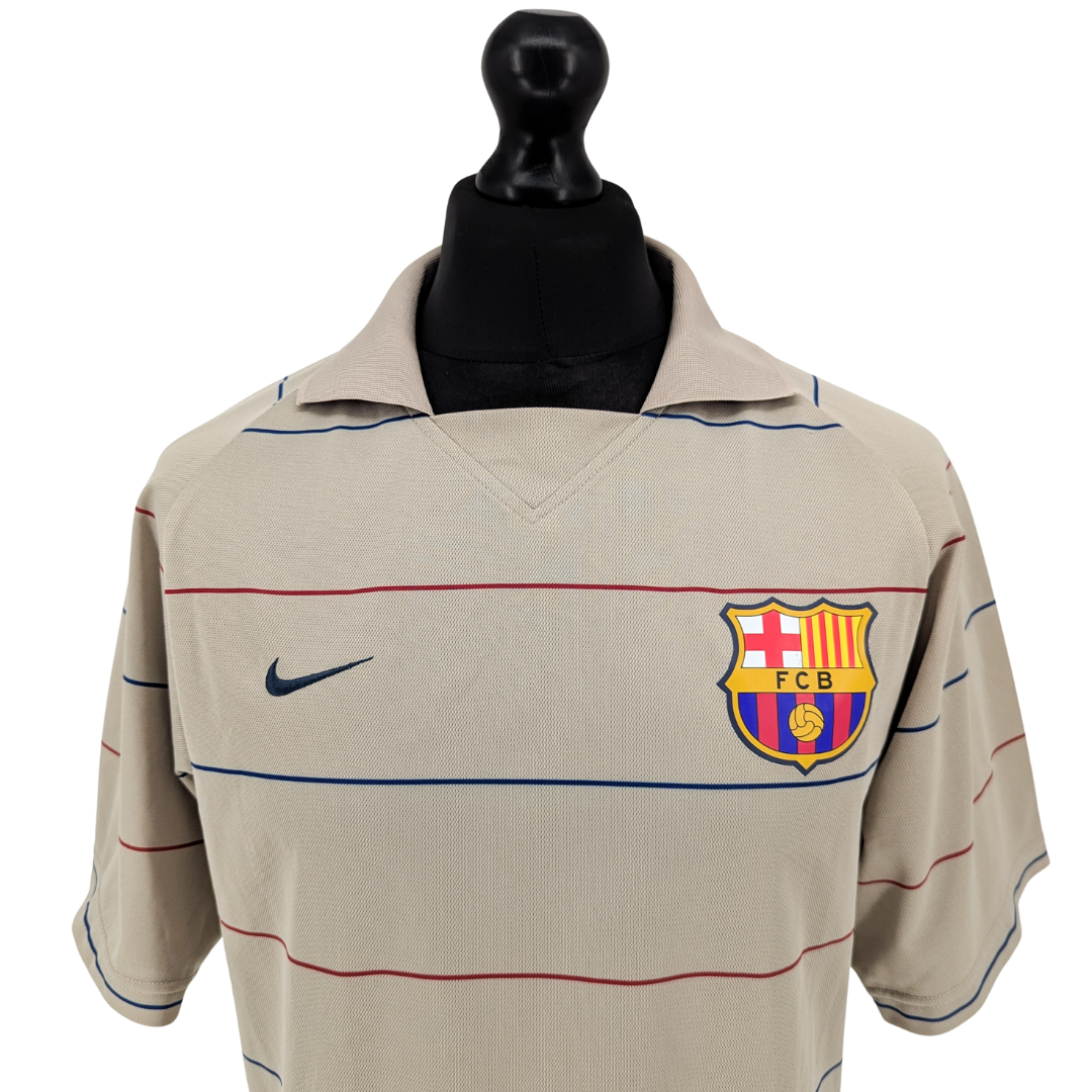 Barcelona away football shirt 2003/05