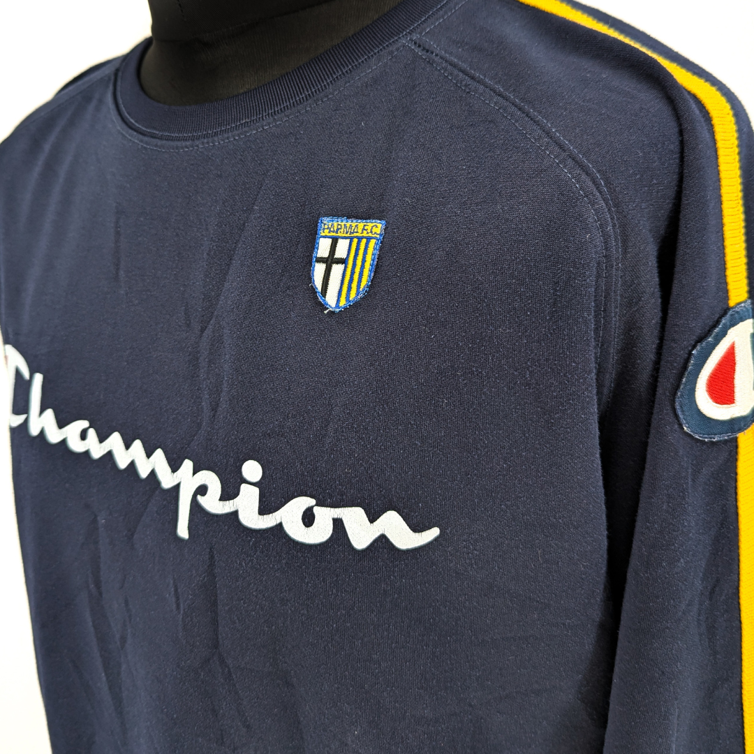 Parma training football sweatshirt 2001/02