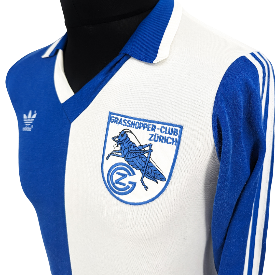 Grasshopper Club Zürich home football shirt 1981/84