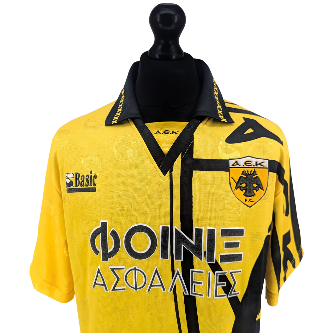 AEK Athens home football shirt 1993/95