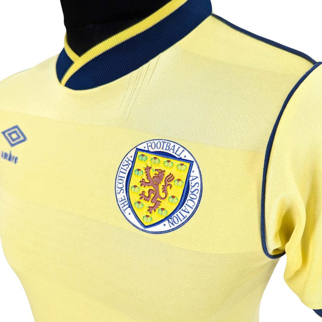 Scotland away football shirt 1985/88