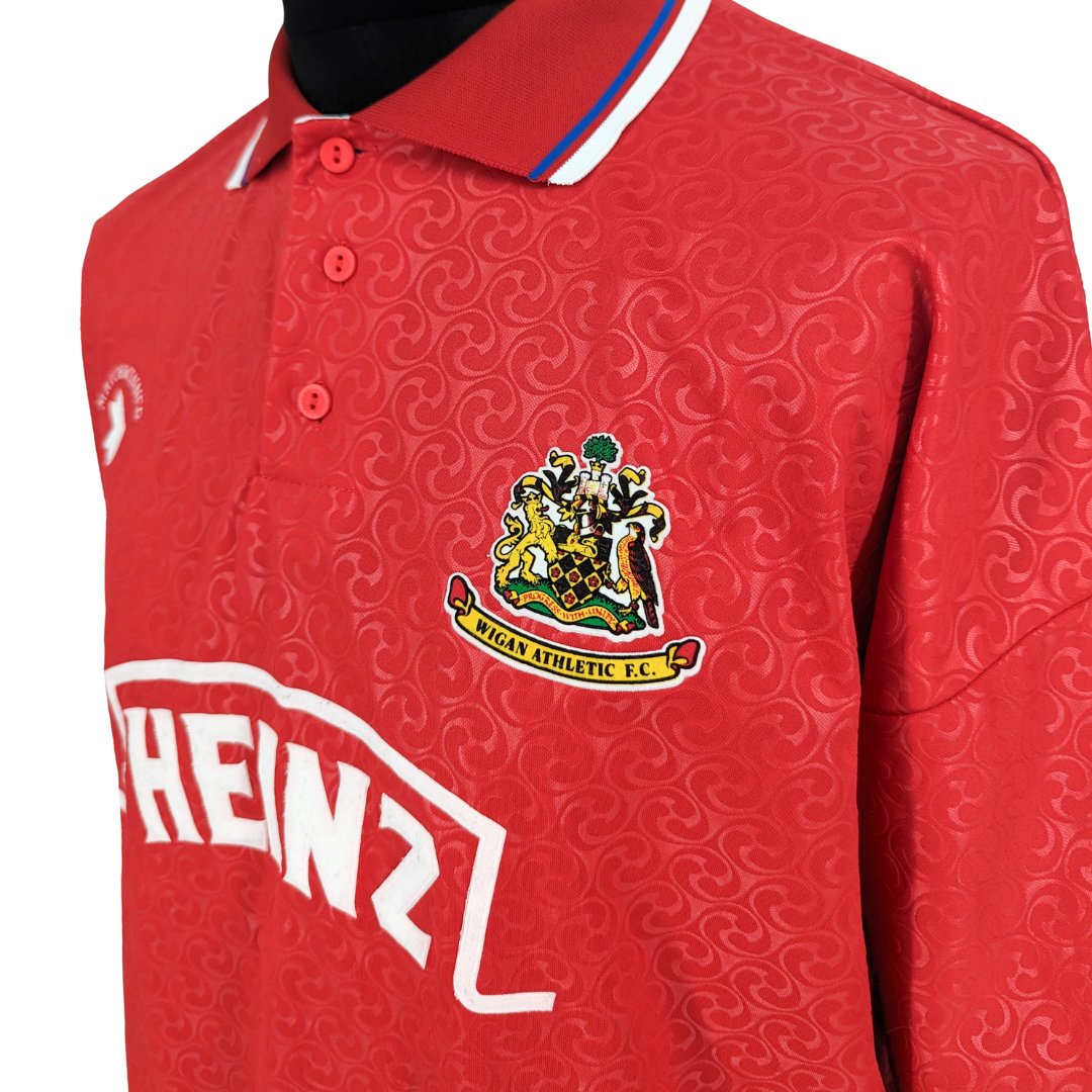 Wigan Athletic away football shirt 1991/93