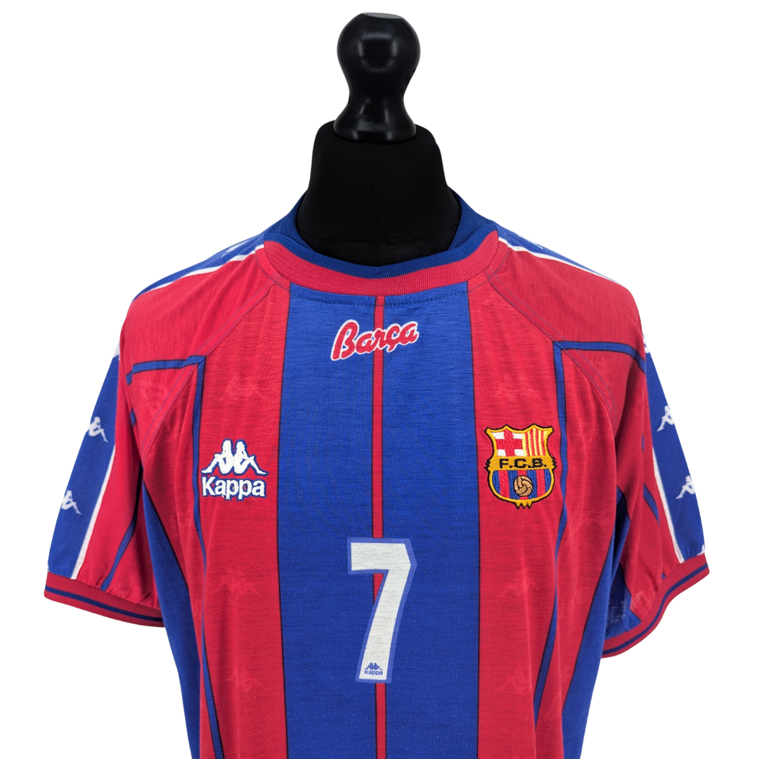Barcelona home handball shirt 1997/98