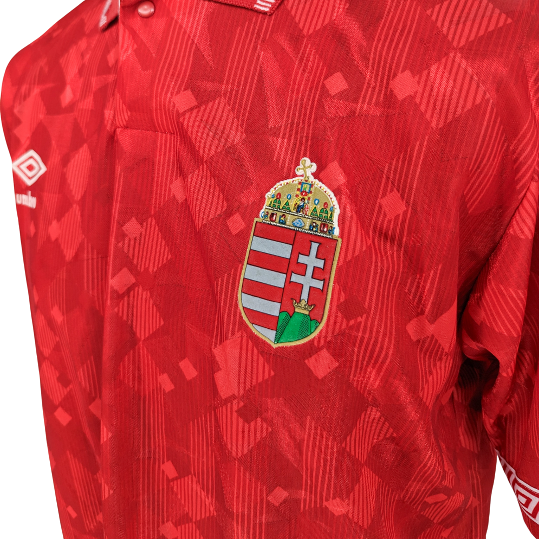 Hungary home football shirt 1990/92